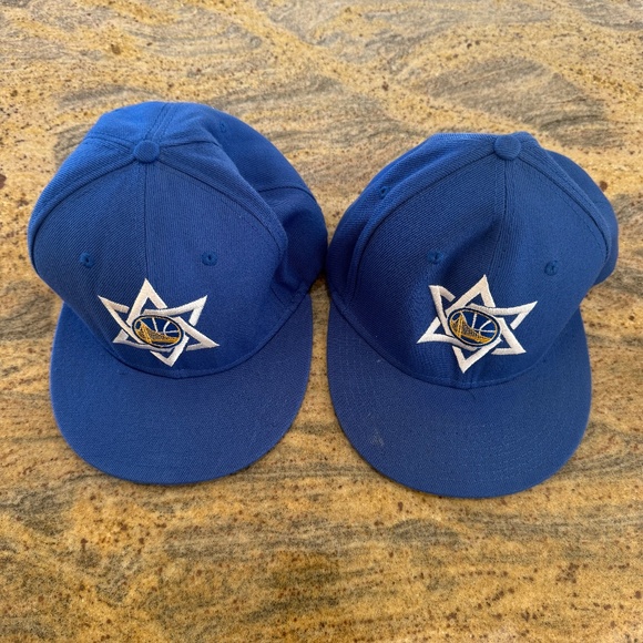 Golden State Warriors Jewish Heritage hats (set of two hats) - Picture 1 of 5